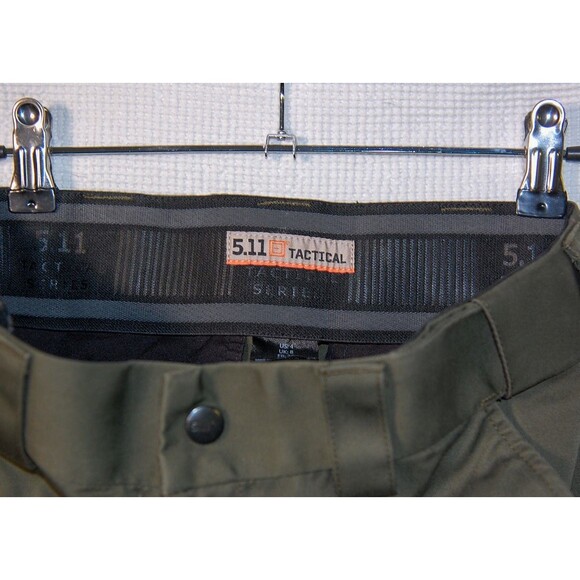 5.11 Tactical Series Ripstop Army Green Pants - Women 4 - Picture 5 of 8
